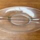 Vintage glass bowl from Holmegaard, 1970s.