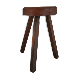 Tabouret tripode de vacher 1960