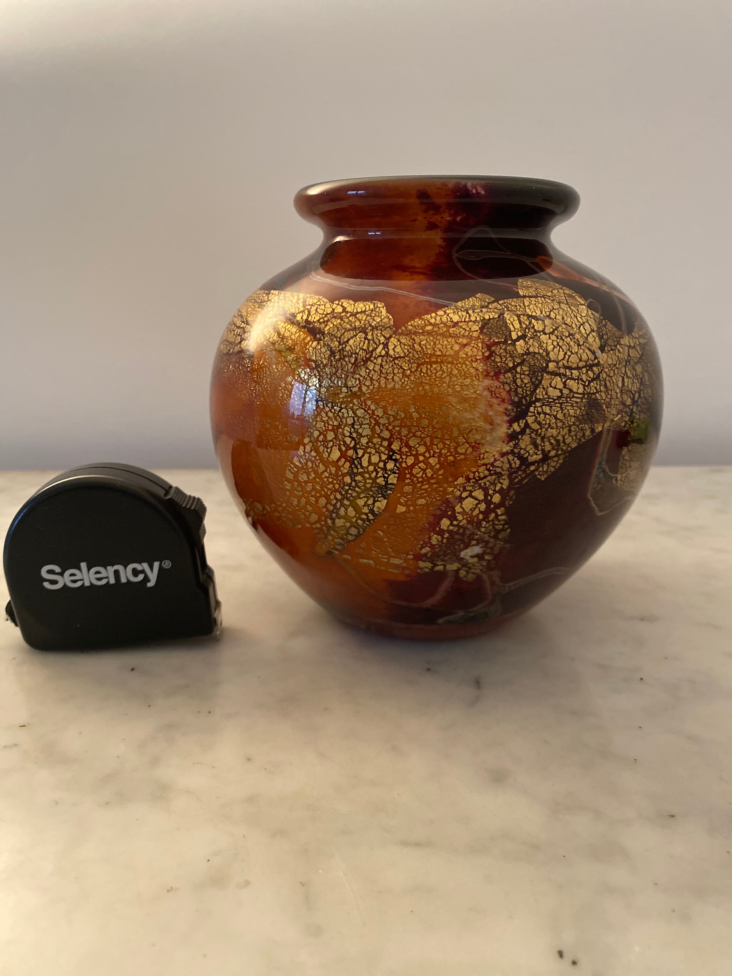 Glass vase from Biot