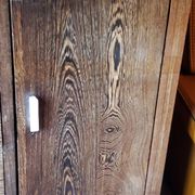 Art Deco style sideboard in palm wood
