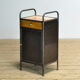 Nightstand with marble top, circa 1920