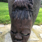 African ebony mask