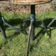 6 adjustable industrial workshop stools, 50s/60s