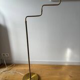 articulated brass floor lamp - Sweden 50s/60s