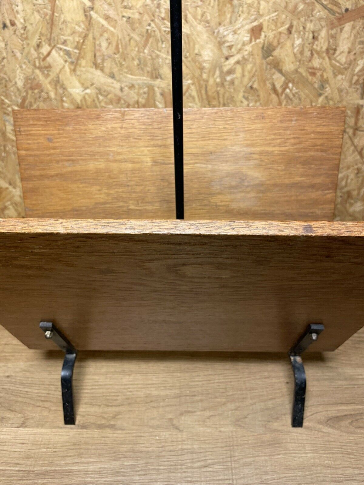 Porte revue anicen vintage year 50,60' modernist, chene, deco chic