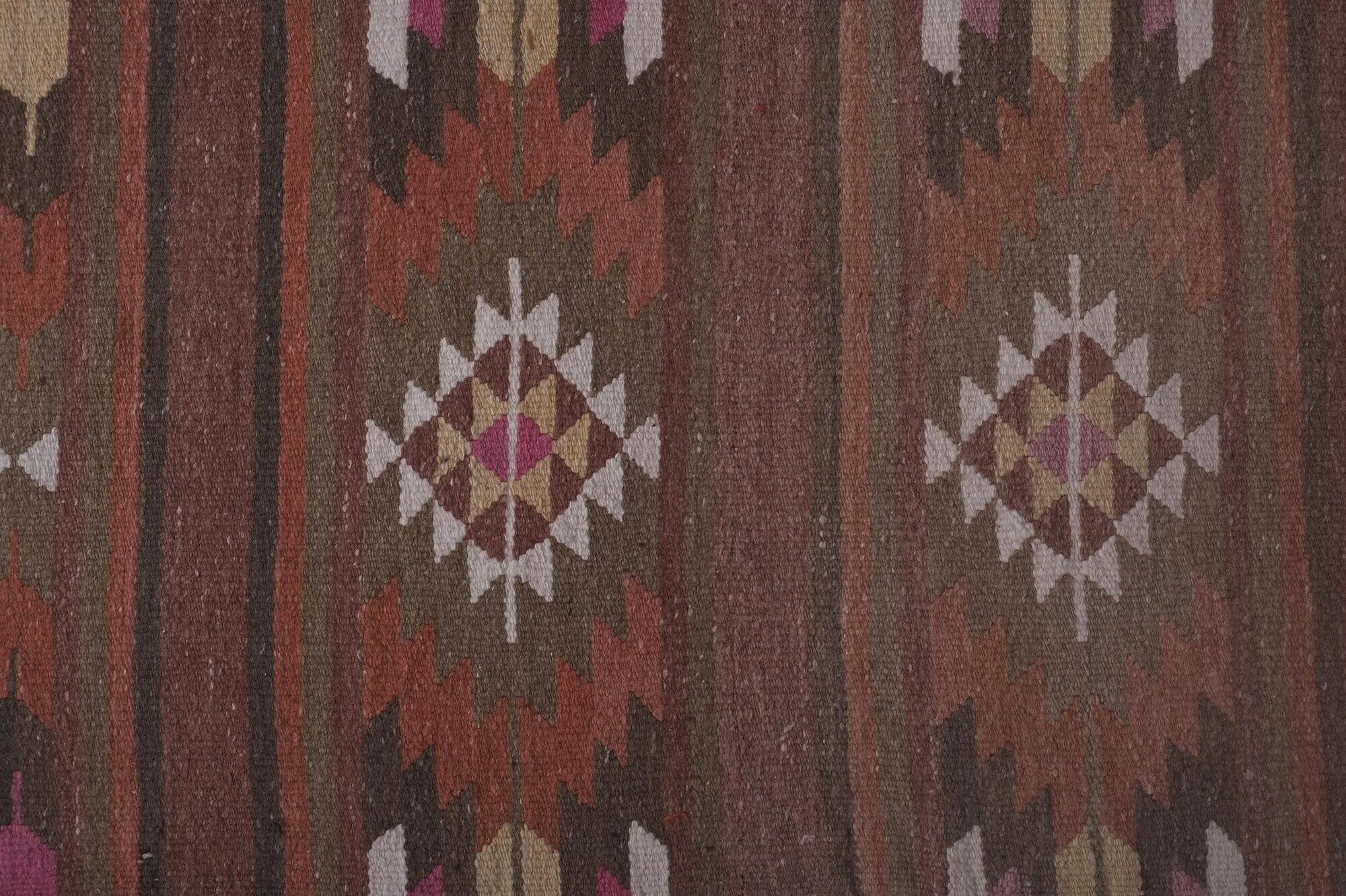 Vintage Turkish hallway rug 80x720 cm