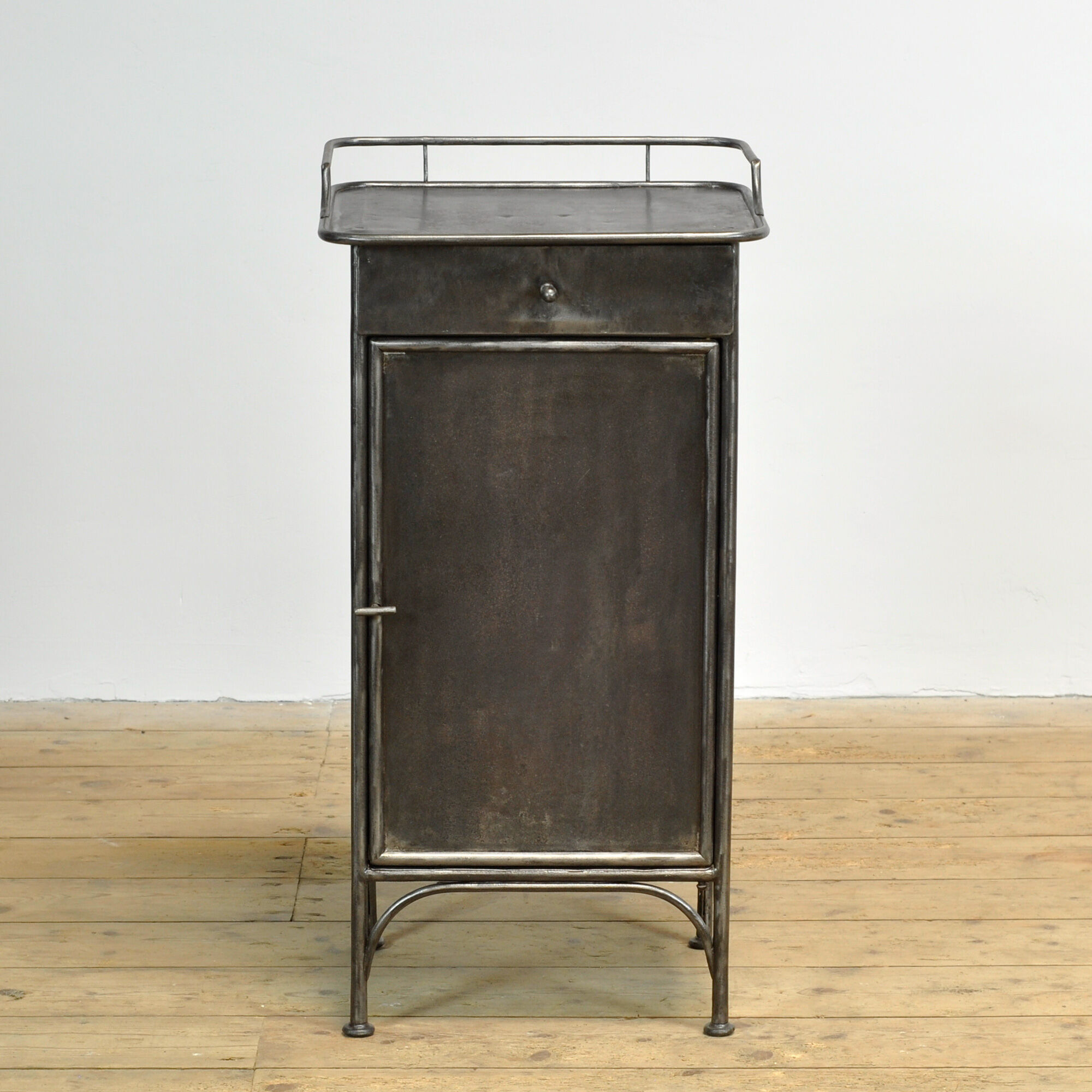 Iron bedside table, 1910s