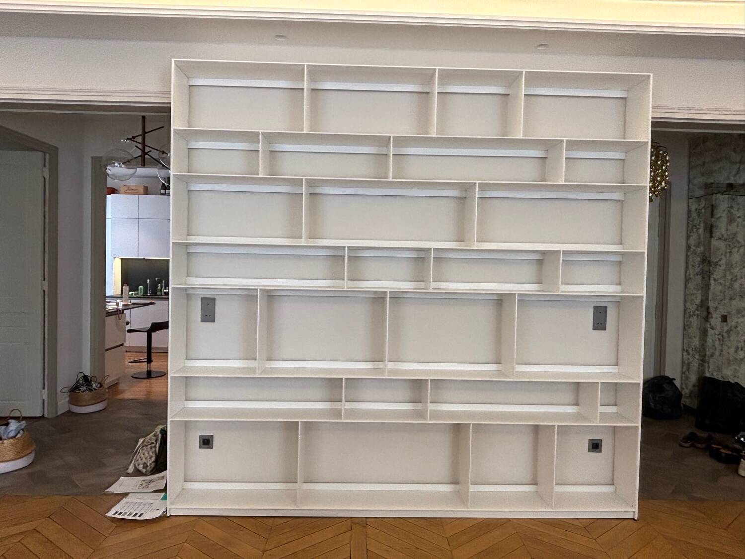 Flat B&B Italia Library