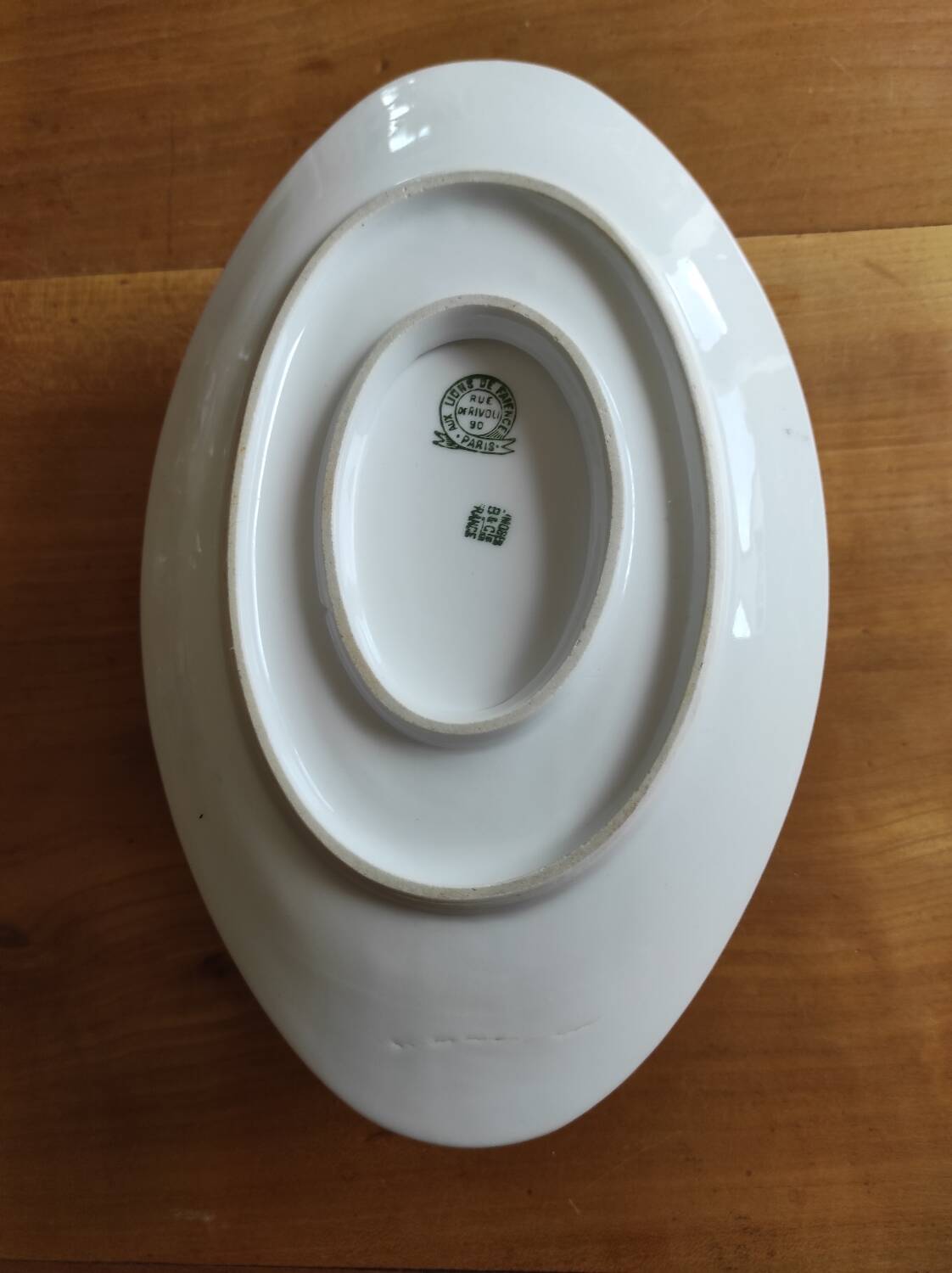 Saucière en porcelaine