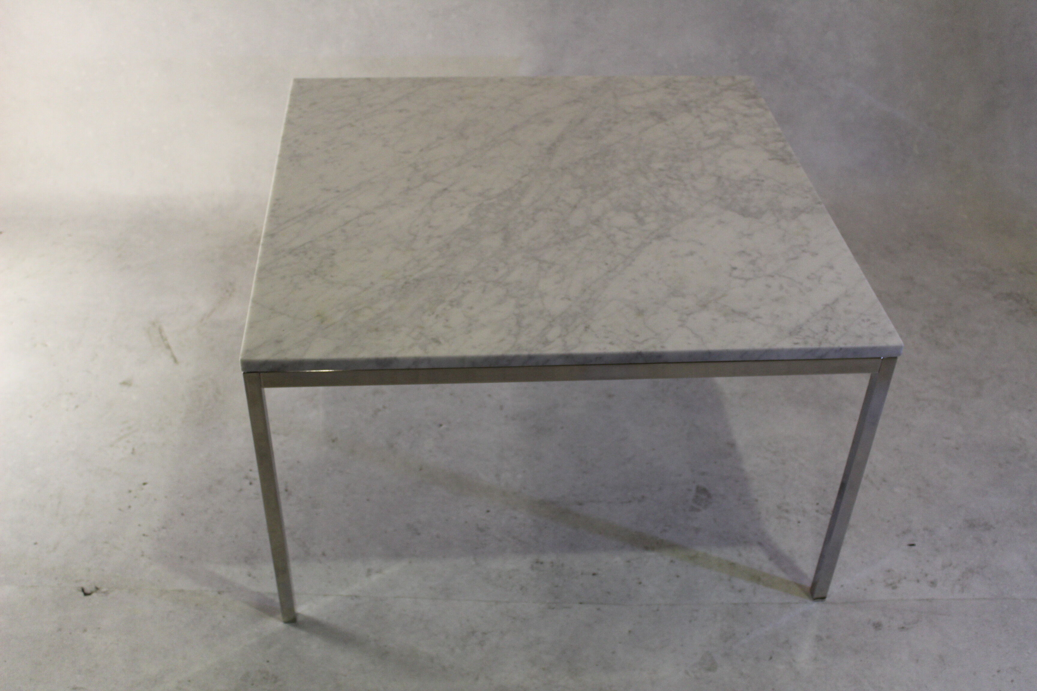 Florence Knoll's square marble coffee table