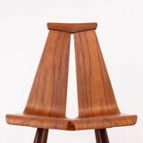 Ensemble de 6 chaises par Risto Halme pour Isku, Finlande, 1960, design scandinave