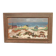 Original Swedish Oil on Panel – “Coastal Village” by Frans Lundberg Vintage