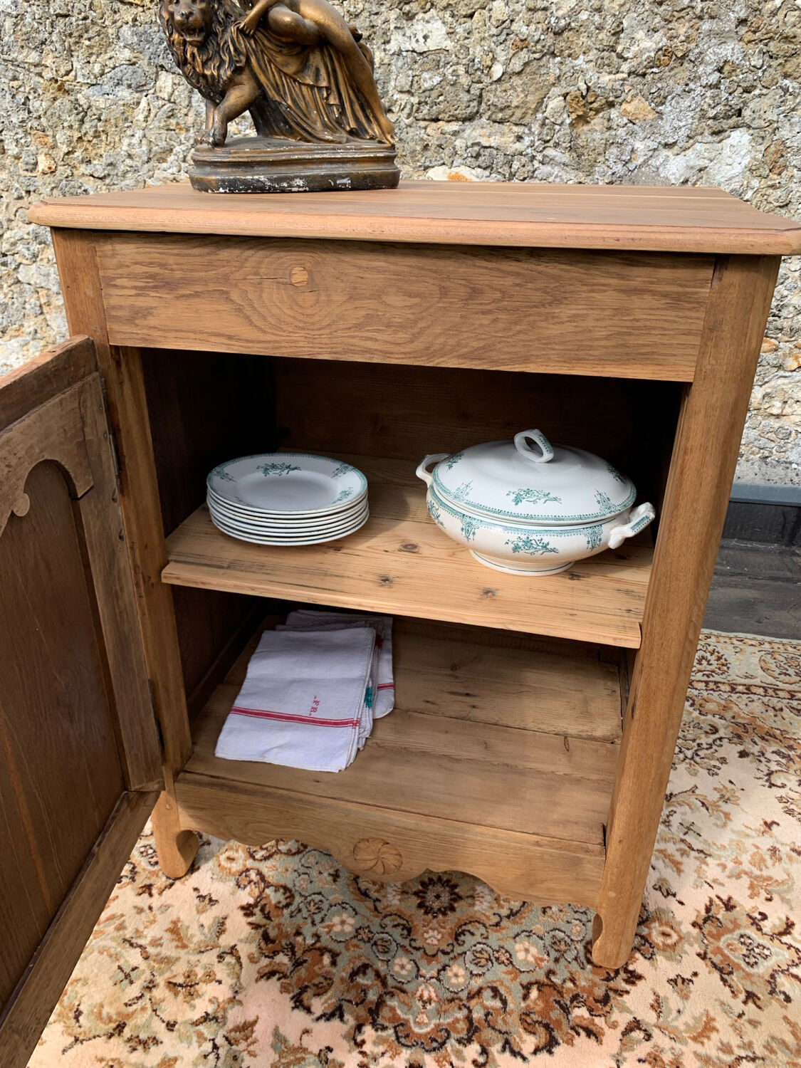 Solid oak confiturer