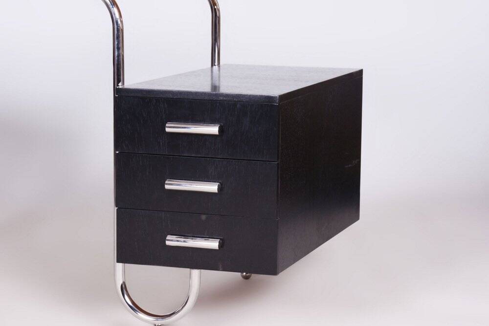Bauhaus Oak Writing Desk by Robert Slezak, Czechia, 1930s