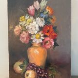 Still life with flowers signed 1992