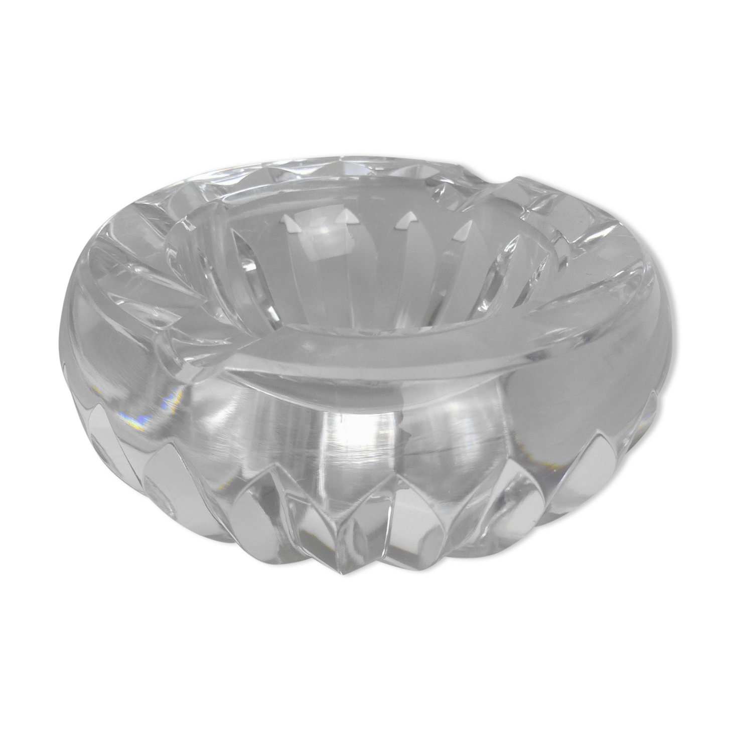 Baccarat crystal ashtray