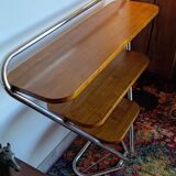 Étagère en bois et métal