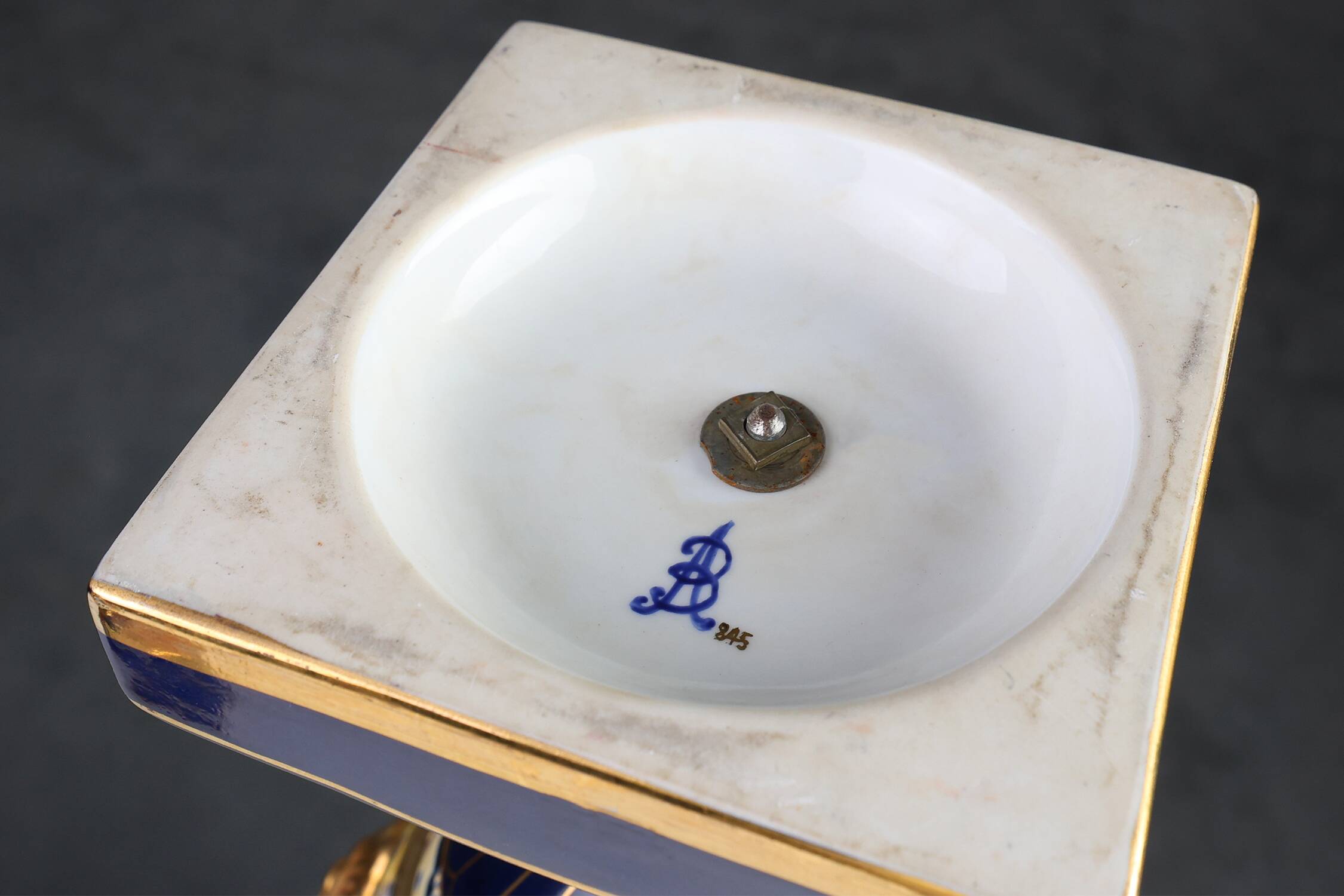 Pair Empire Porcelain Vases by August & Conrad Bauscher, Germany ca. 1900