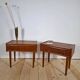 Pair of vintage bedside tables with drawers – Denmark, 1960s