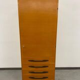 Writing desk with cabinet by Mojmír Požár for UP Závody Bučovice