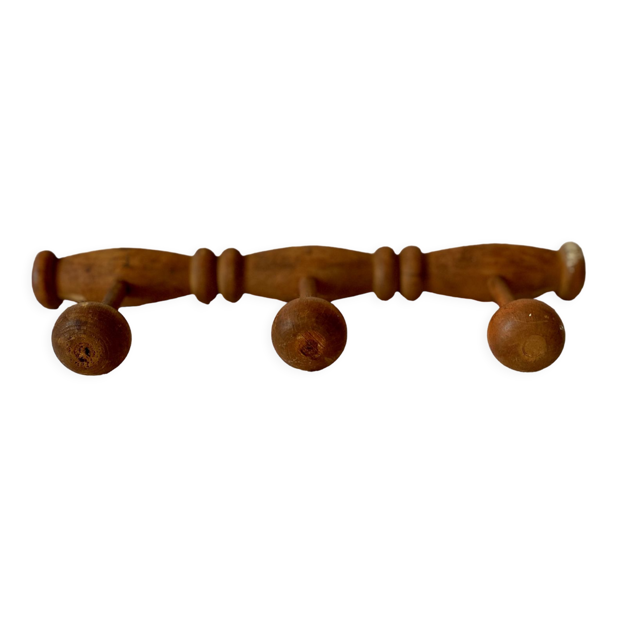 Wooden hook 3 branches