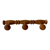 Wooden hook 3 branches