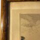 Old engraving, Biarritz, the Devil's Bridge 20th century