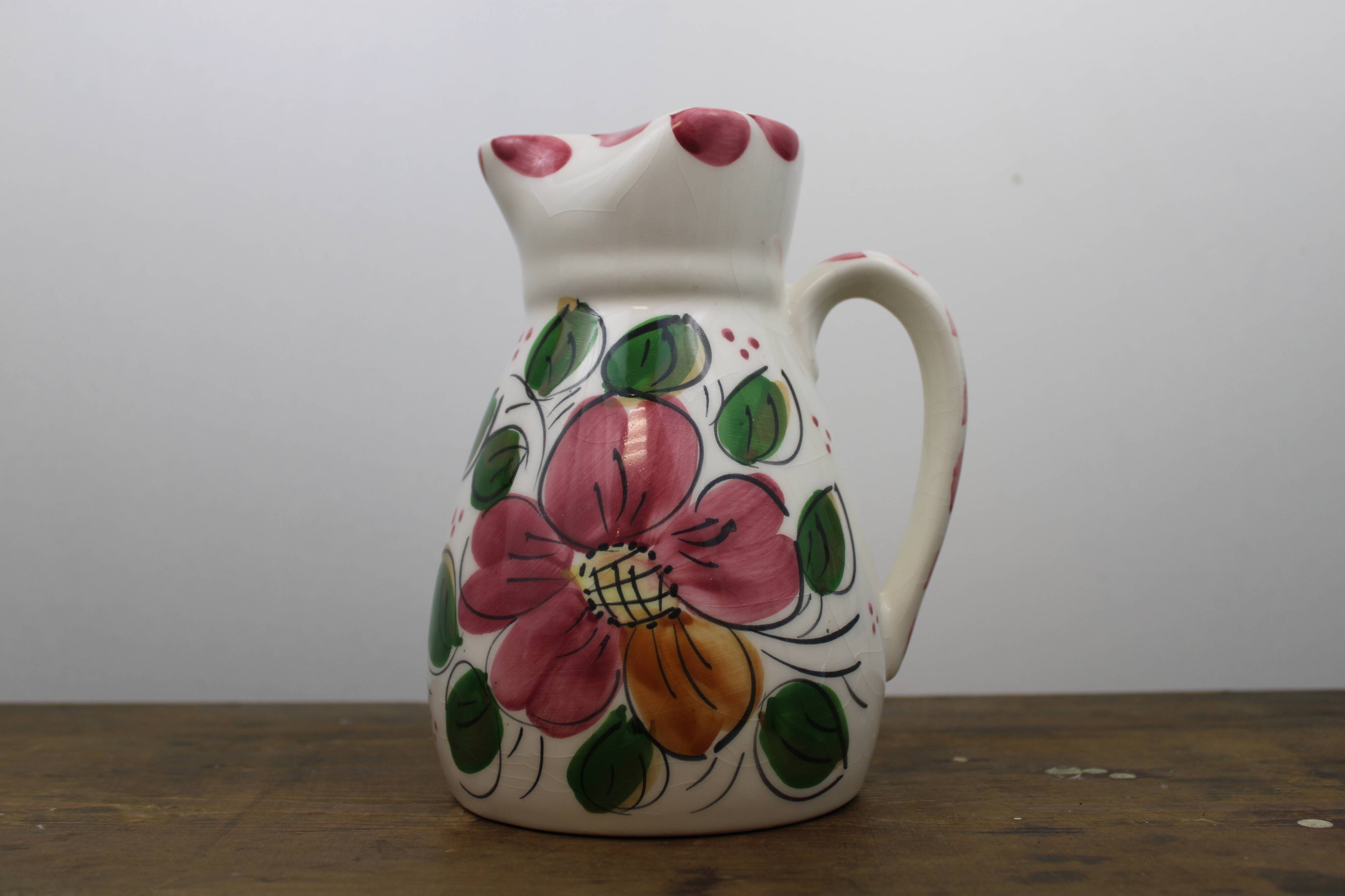 Ceramic pitcher
