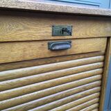 Furniture notary sliding curtain binder 1950s