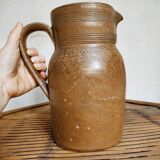 Large pitcher in pyrity sandstone