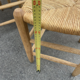 Set of 6 straw chairs