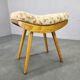 Pair of Mid-Century Maple Footstools, Czechoslovakia 1960s