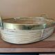 Corbeille, plateau, centre de table en rotin