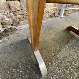 Art deco bistro coffee table covered in formica 1950