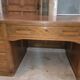 Bureau ministre XXL en chêne , 220 × 95 cm