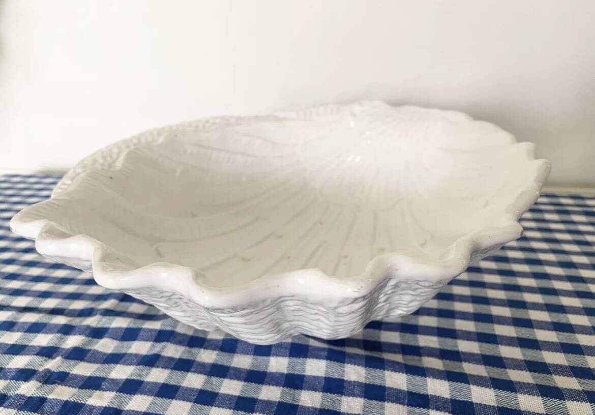 Shell bowl Italian art