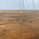Ancient rustic solid oak table