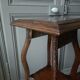 Side table, Art Deco accent table