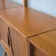 Mid-Century Modular Free Standing  Teak Wall Unit by Kjell Riise for Brodrene Jatogs, Norway, 1960s