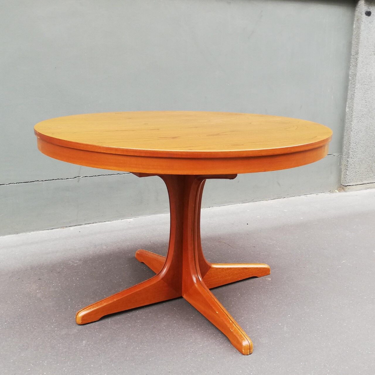 Scandinavian teak dining table