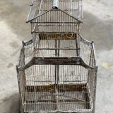 Old aviary/wooden garden bird cage 1930'