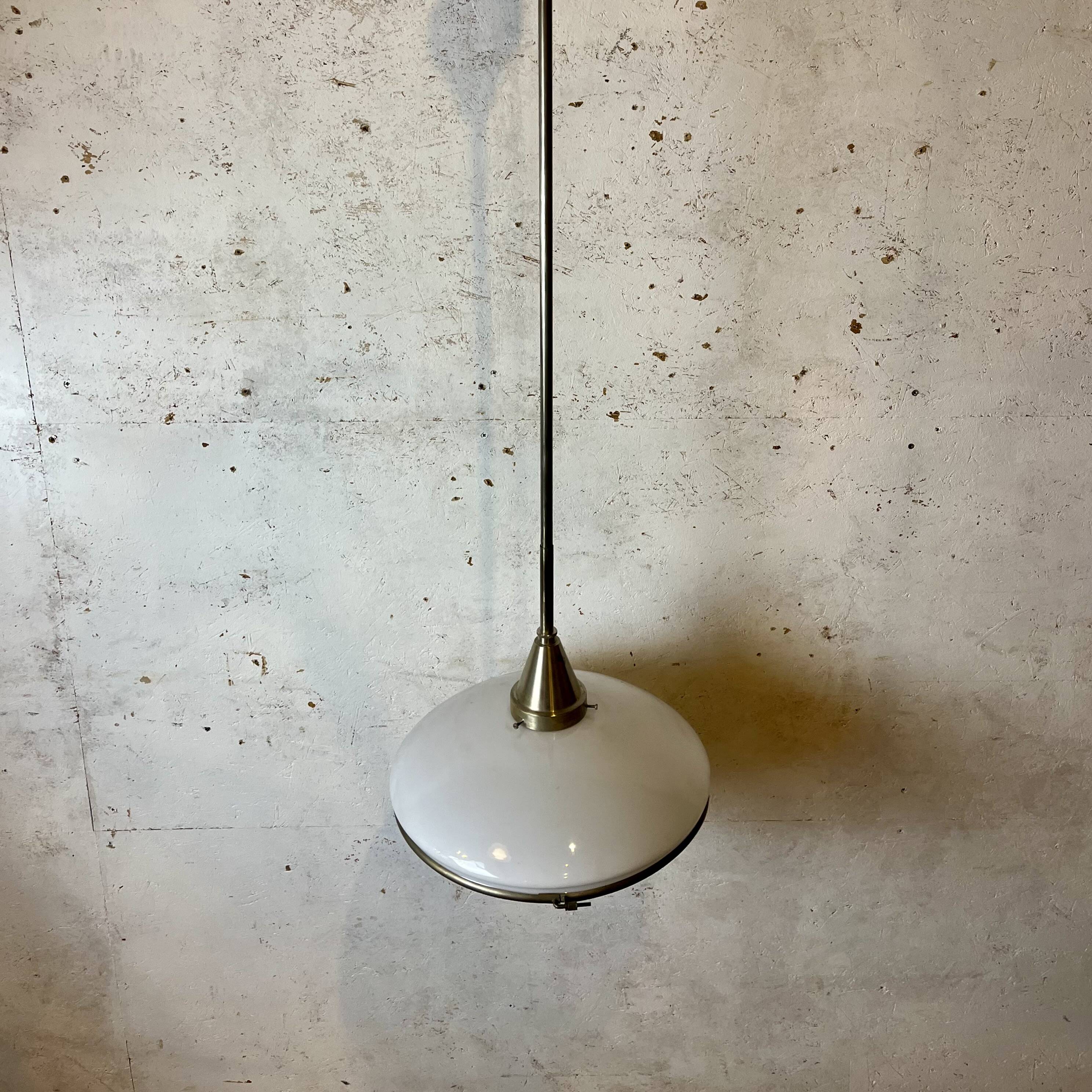 “Megaphos / Sistrah” pendant lamp by Otto Müller – 1930s