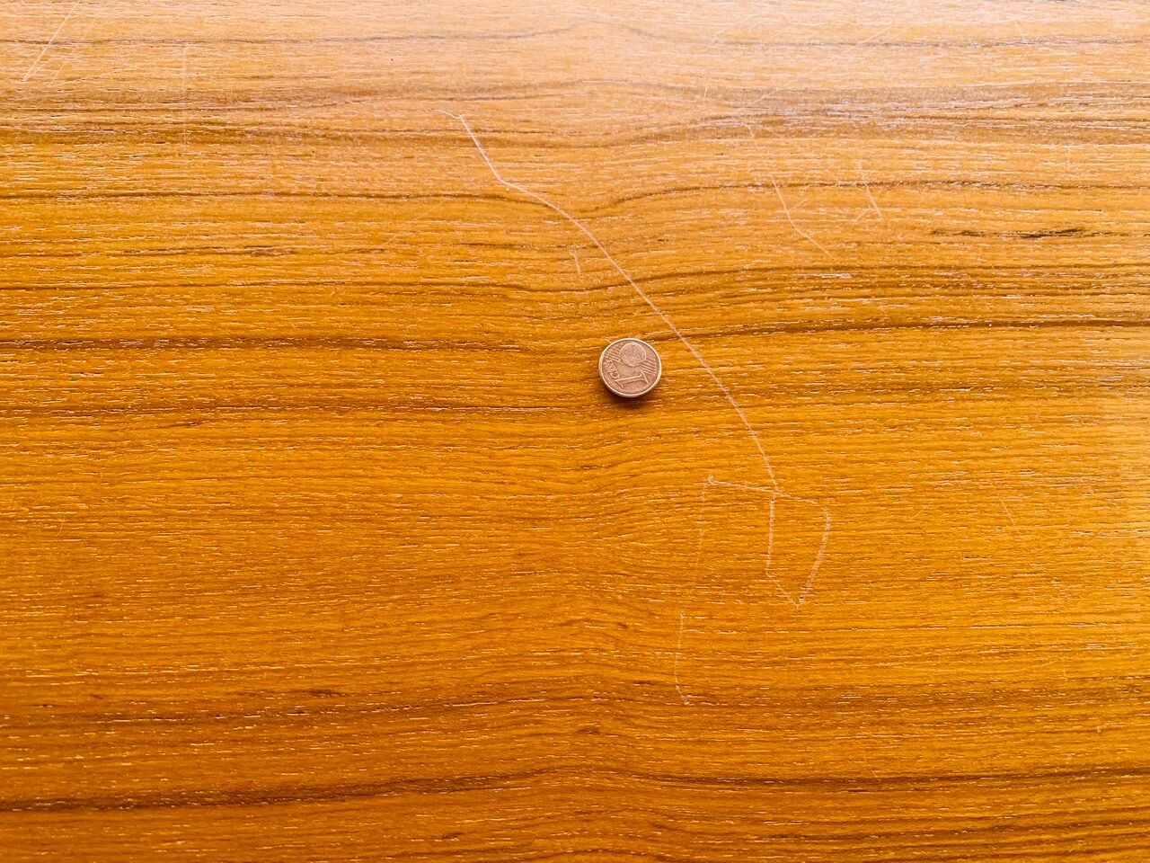 Vintage chest of drawers, Scandinavian teak style, circa 60 metal feet