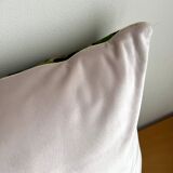 Canvas cushion "Pink flamingos"