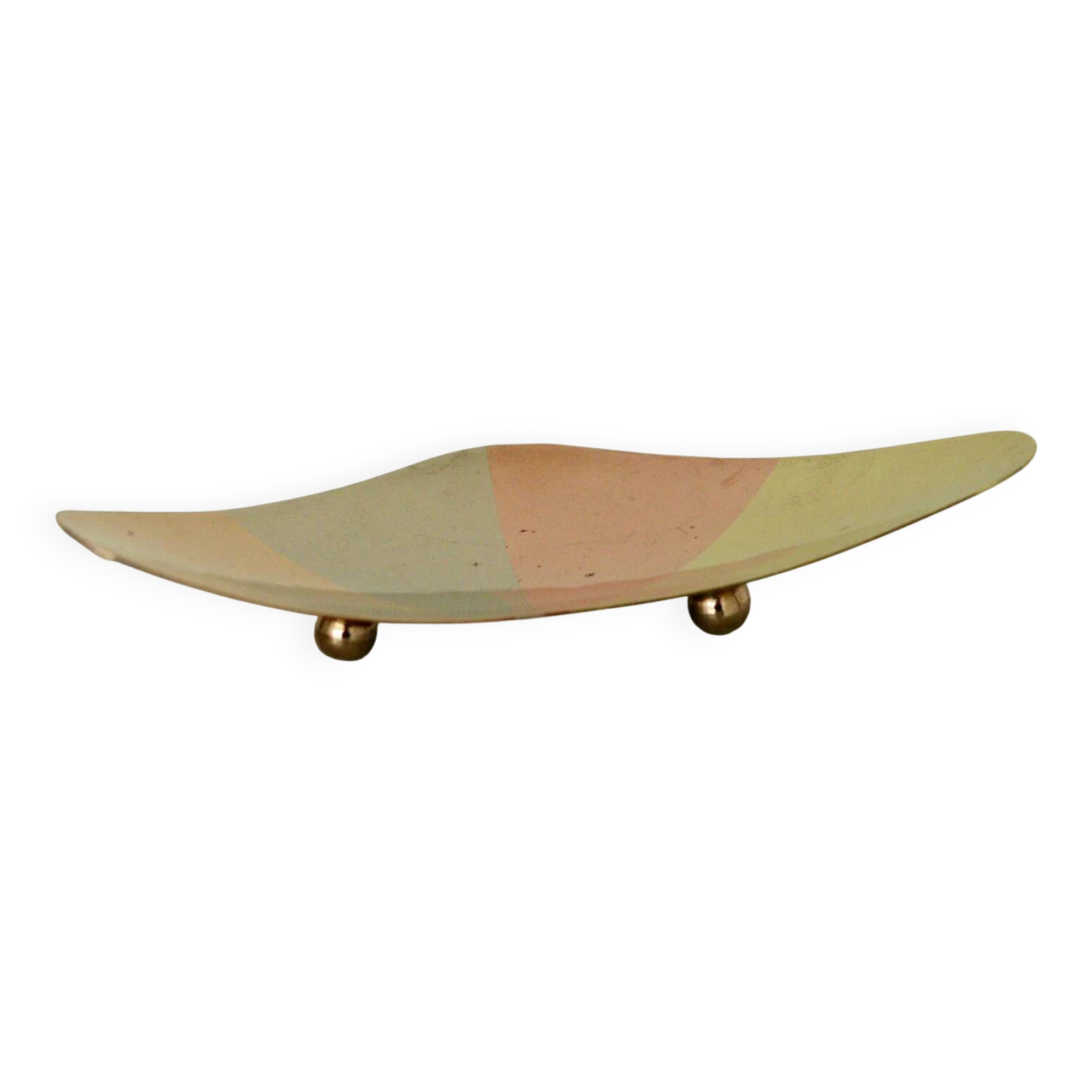 Vintage plate in mixed precious metals