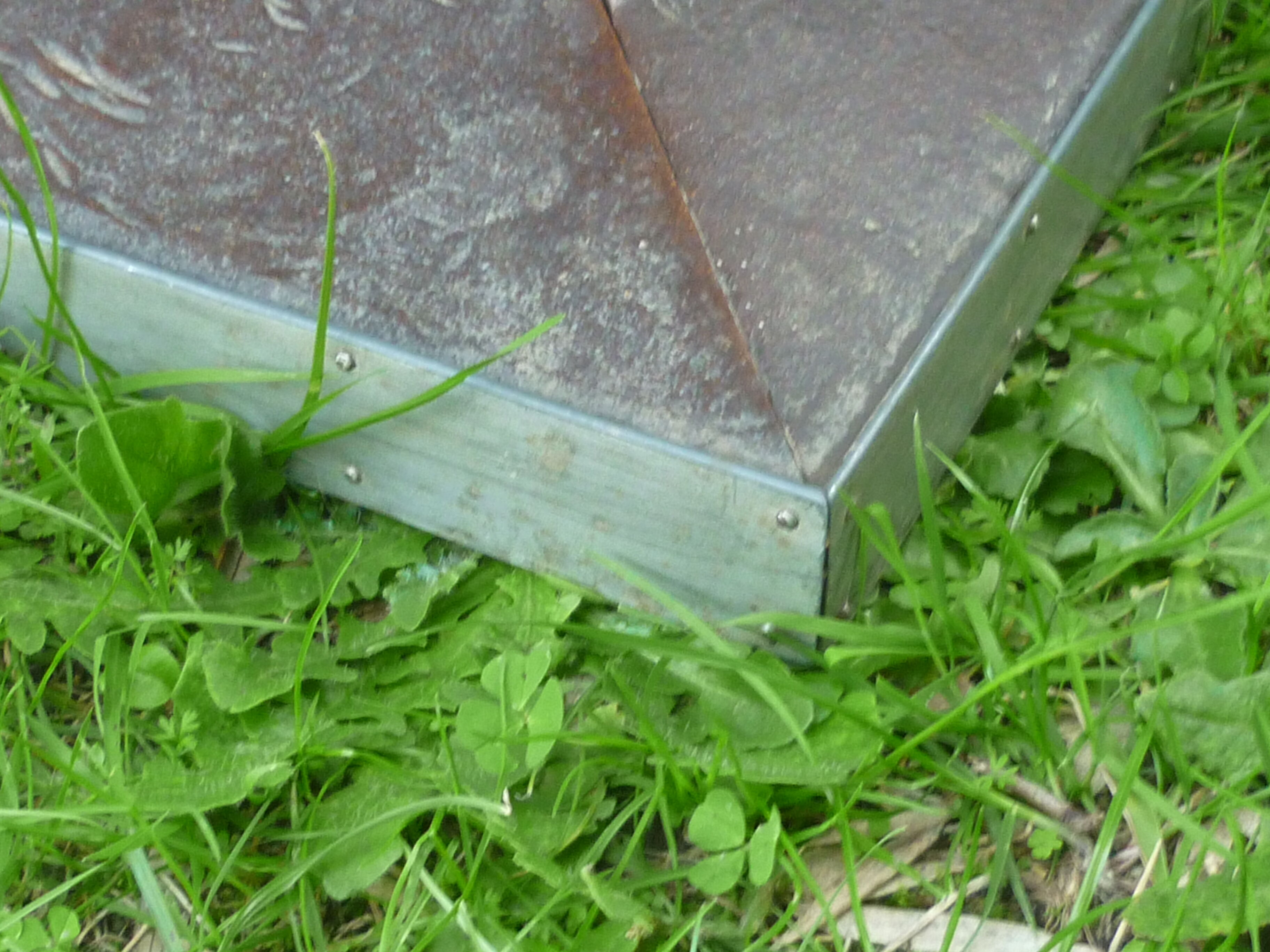 Octagonal wooden lounge table 1940-50