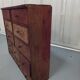 Hardware furniture wood multiple drawers old