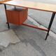 Bureau vintage métal et caisson bois