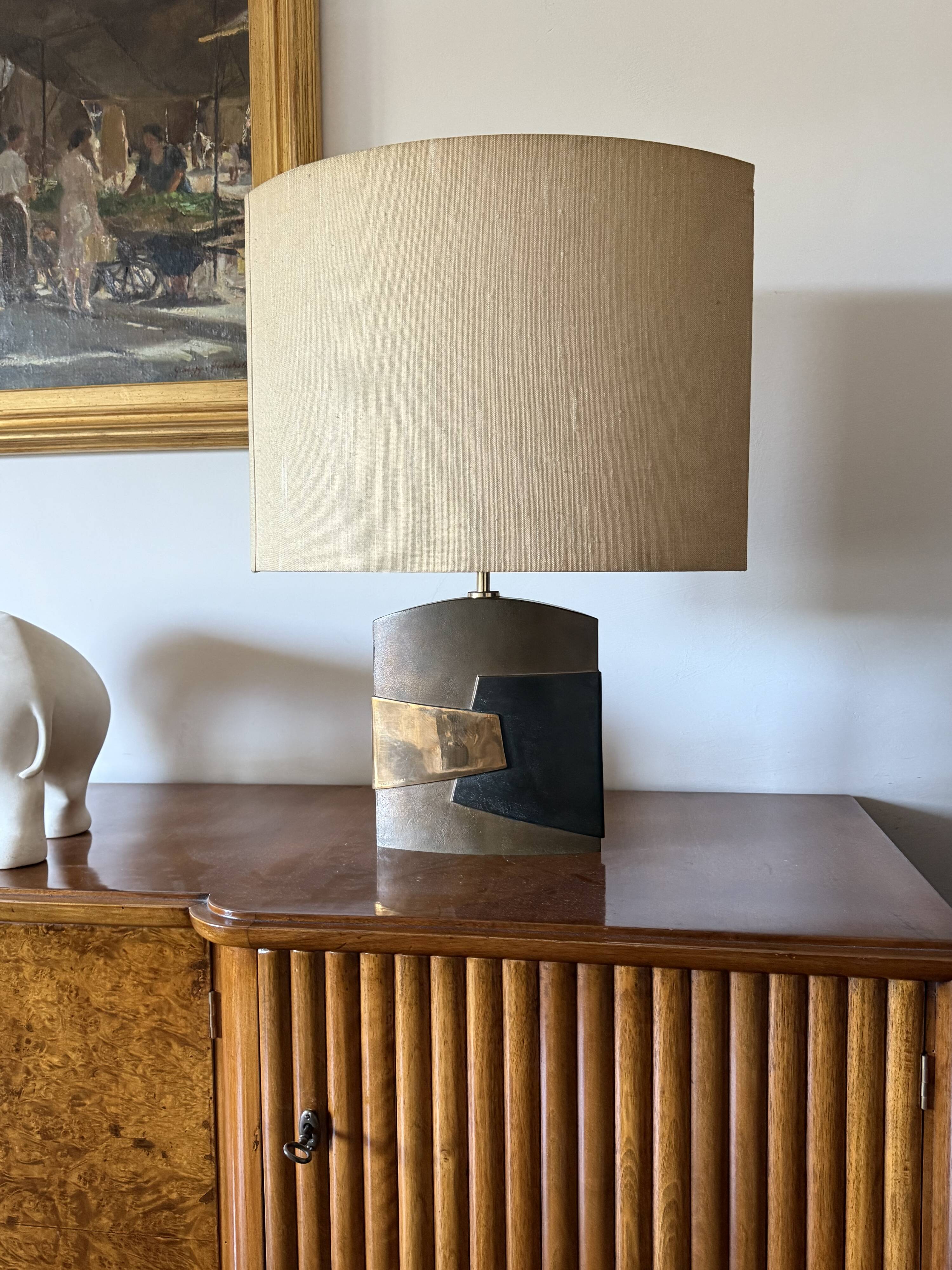 Esa Fedrigolli, Hollywood Regency table lamp, Italy 1970s