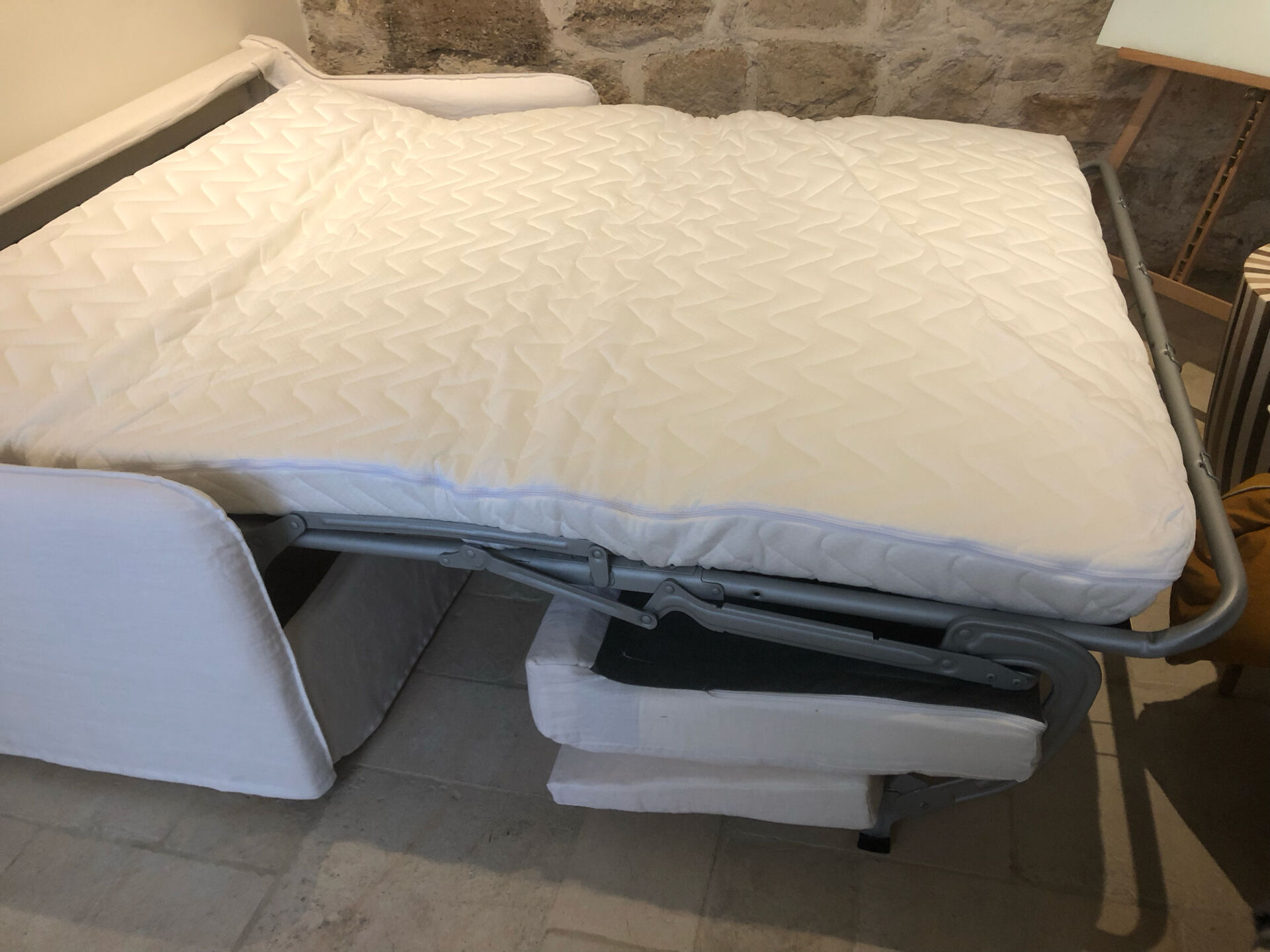 Canapé Home Spirit Cassis Lino Blanc